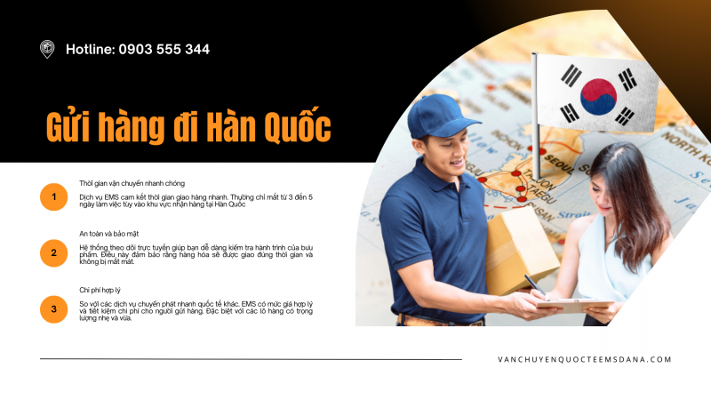 gửi hàng đi Hàn Quốc